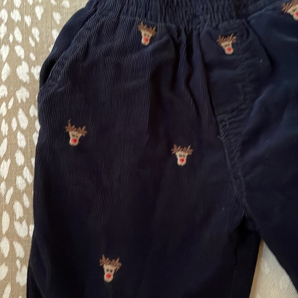 Kitestrings Bottoms Adorable Lined Corduroy Pants W Reindeer